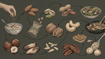 El ranking de los 10 frutos secos con más proteína, según la ciencia
