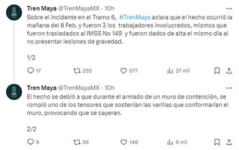 El Tren Maya aclaró cómo