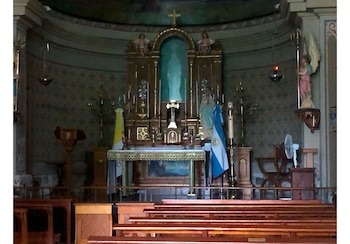 Imagen luminosa en el Santuario