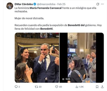 Usuaria de X critica a