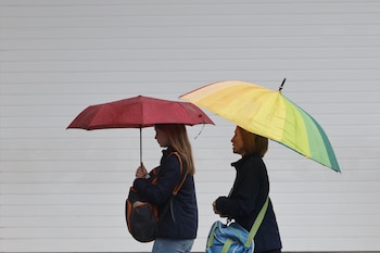 Este fin de semana todavía se producirán lluvias en algunas zonas. (Kai Forsterling/EFE)