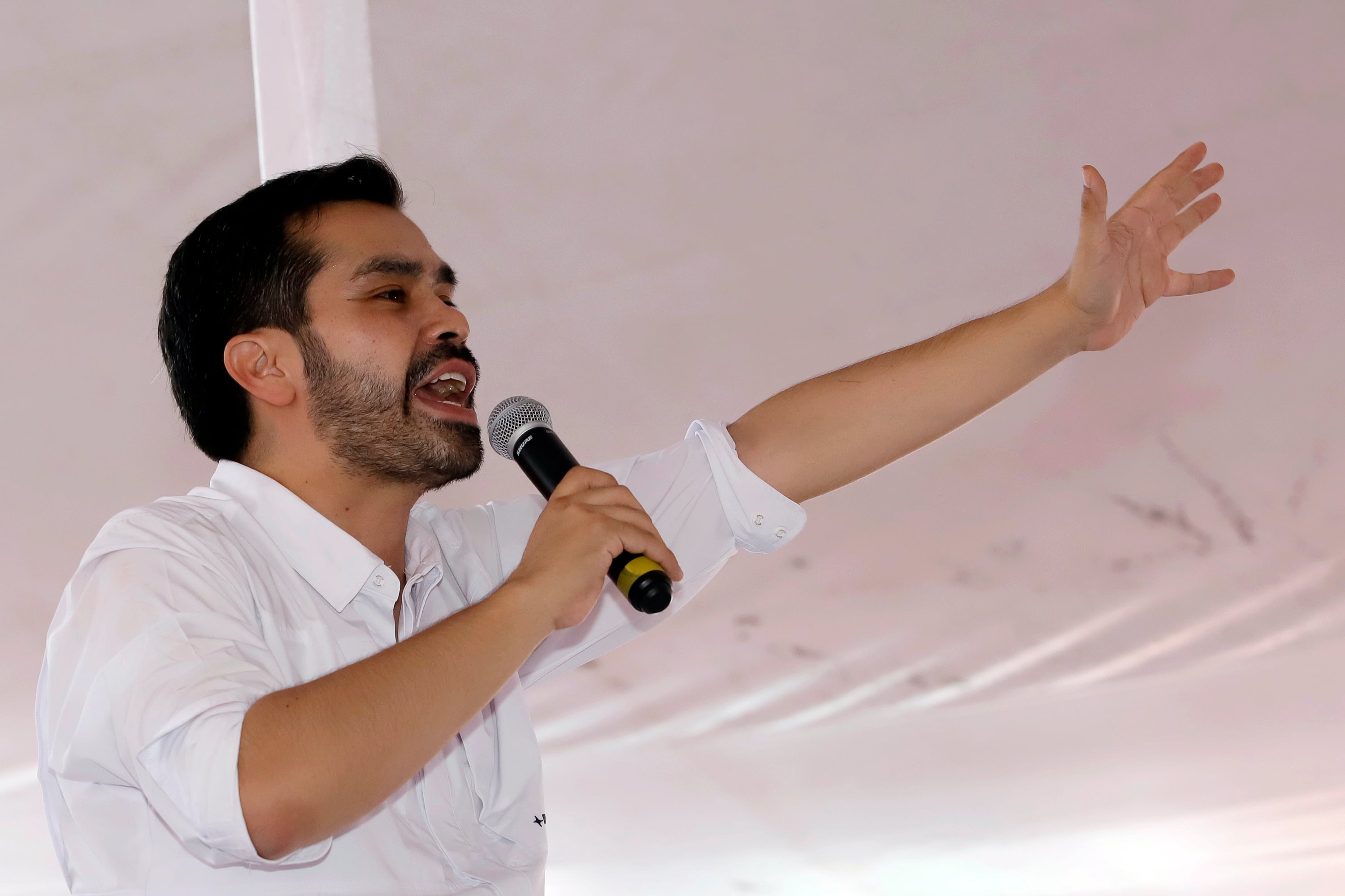 Jorge Álvarez Máynez volvió a respaldar el voto de MC en cuanto a la reforma electoral. (Imagen de archivo. EFE/ Hilda Ríos)