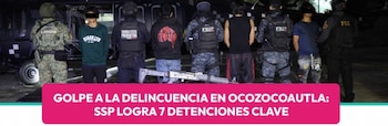 Los sujetos detenidos en la