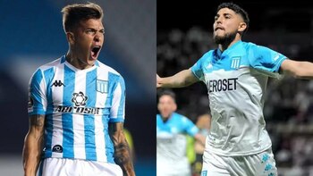 Nicolás Reniero (derecha) y Maxi