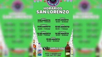 Cartel de fiestas San Lorenzo