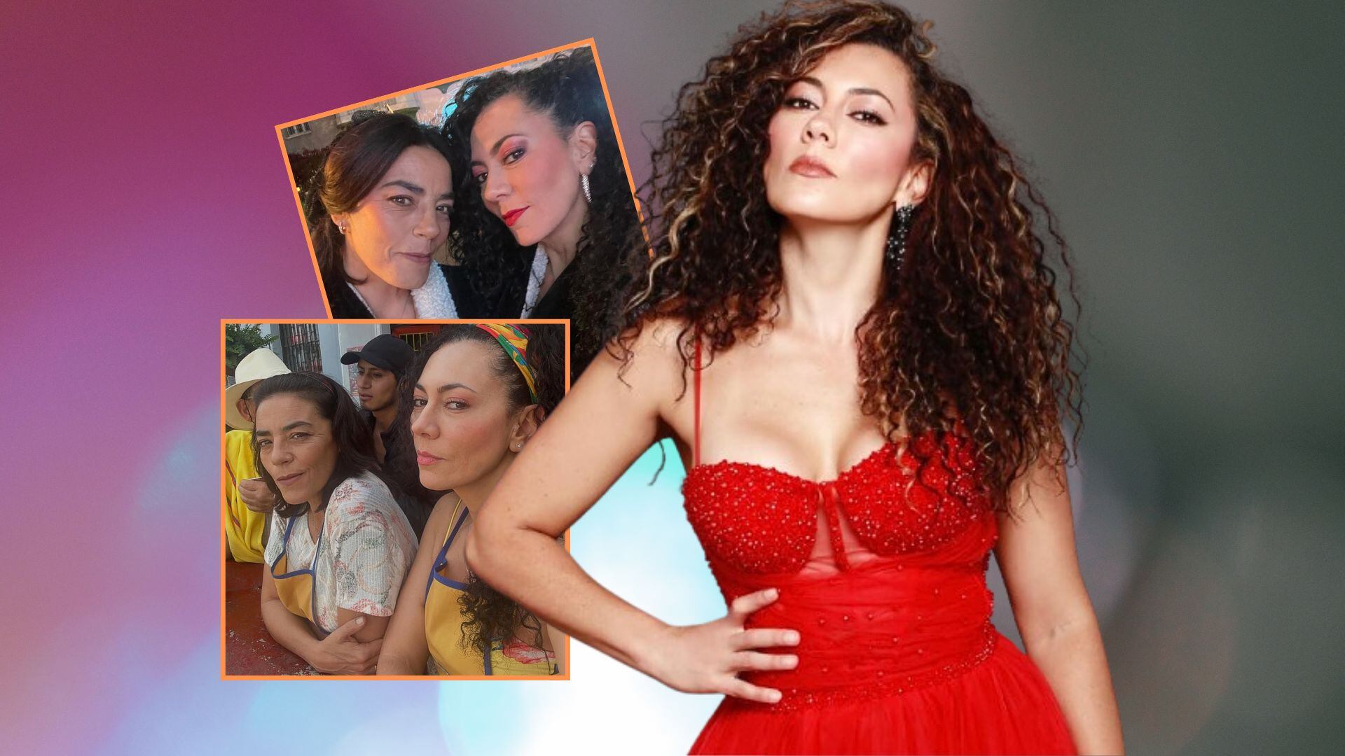 Andrea Guzmán recordó la muerte de Sandra Reyes y aseguró que la actriz se le aparece de diversas formas - crédito @andreitaguz/Instagram