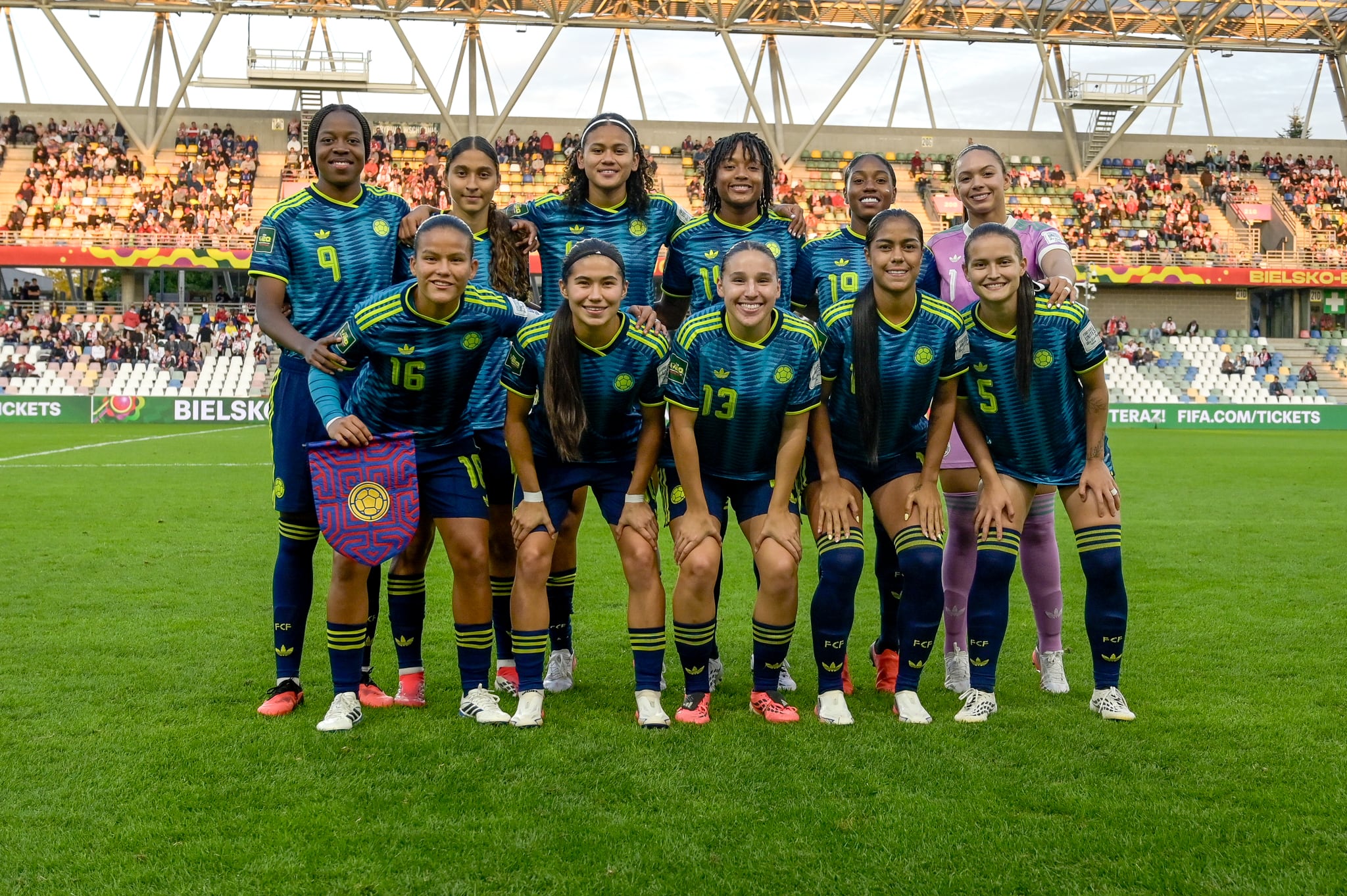 La selección Colombia Femenina fue cuarta del mundo en el Mundial de 2010 - crédito FCF