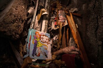 La mano del cadáver de