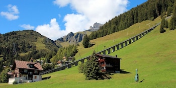 La ausencia de automóviles ayuda a preservar la atmósfera tradicional y la calidad ambiental del pueblo (Wikipedia)