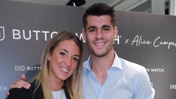 Alice Campello y Álvaro Morata