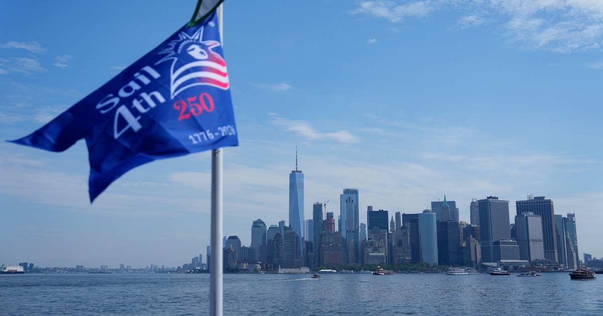 Nueva York celebra los 250 años de Estados Unidos con el evento náutico Sail4th 250