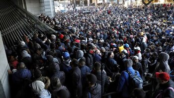 Los pasajeros se cansaron de