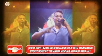 Ricky Trevitazo critica a Luigui Carbajal por no acercarse a Roly Ortiz tras amputación. Captura: América Hoy.