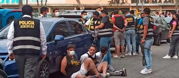 Miembros detenidos del cartel Tren