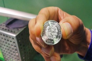 Monedas del Perú.
