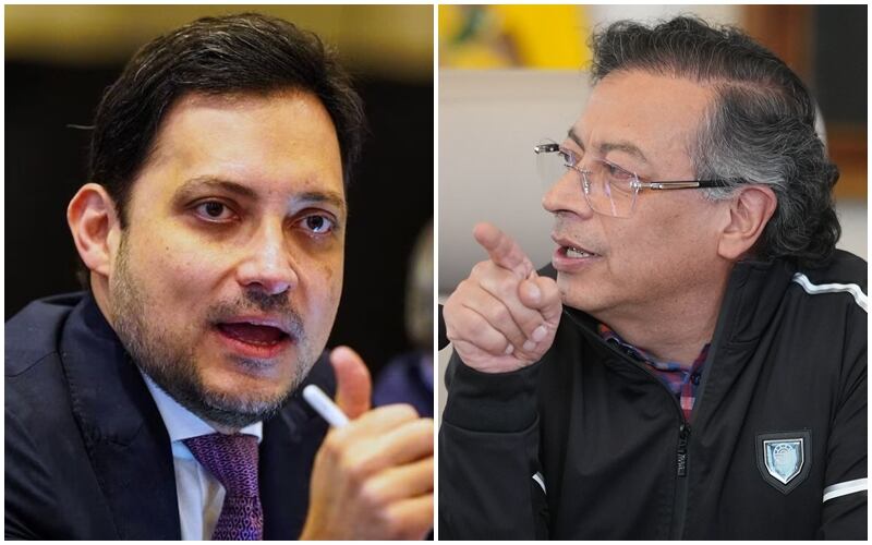 El senador Carlos Fernando Motoa, de Cambio Radical, no dudó en comparar al presidente Gustavo Petro con los dictadores de la región - Andrea Puentes/Presidencia