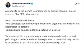En respuesta, el ministro del