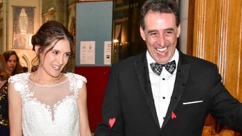 Las fotos del casamiento de