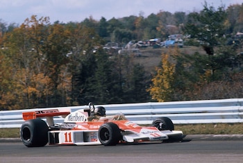 James Hunt sobre el McLaren