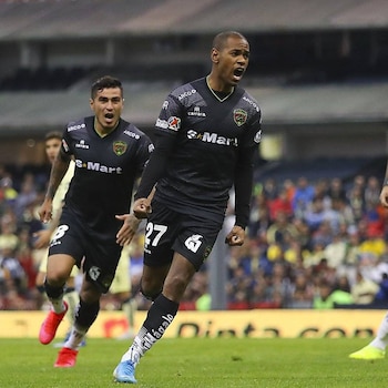 Diego Rolán fue el gran hombre de Juárez en el Azteca (Foto: Twitter @NarradoresMx)
