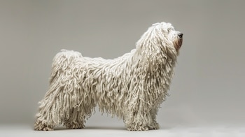 Komondor, un perro guardián leal