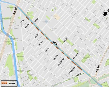 Los cierres se distribuirán entre