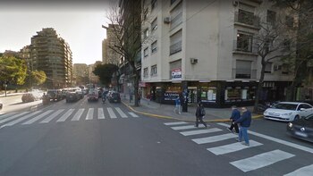 La intersección de las calles