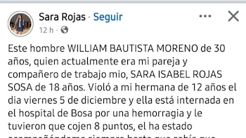 Denuncia de abuso sexual a