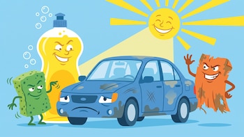 Los errores más comunes al lavar el auto que pueden arruinar la pintura y cómo evitarlos