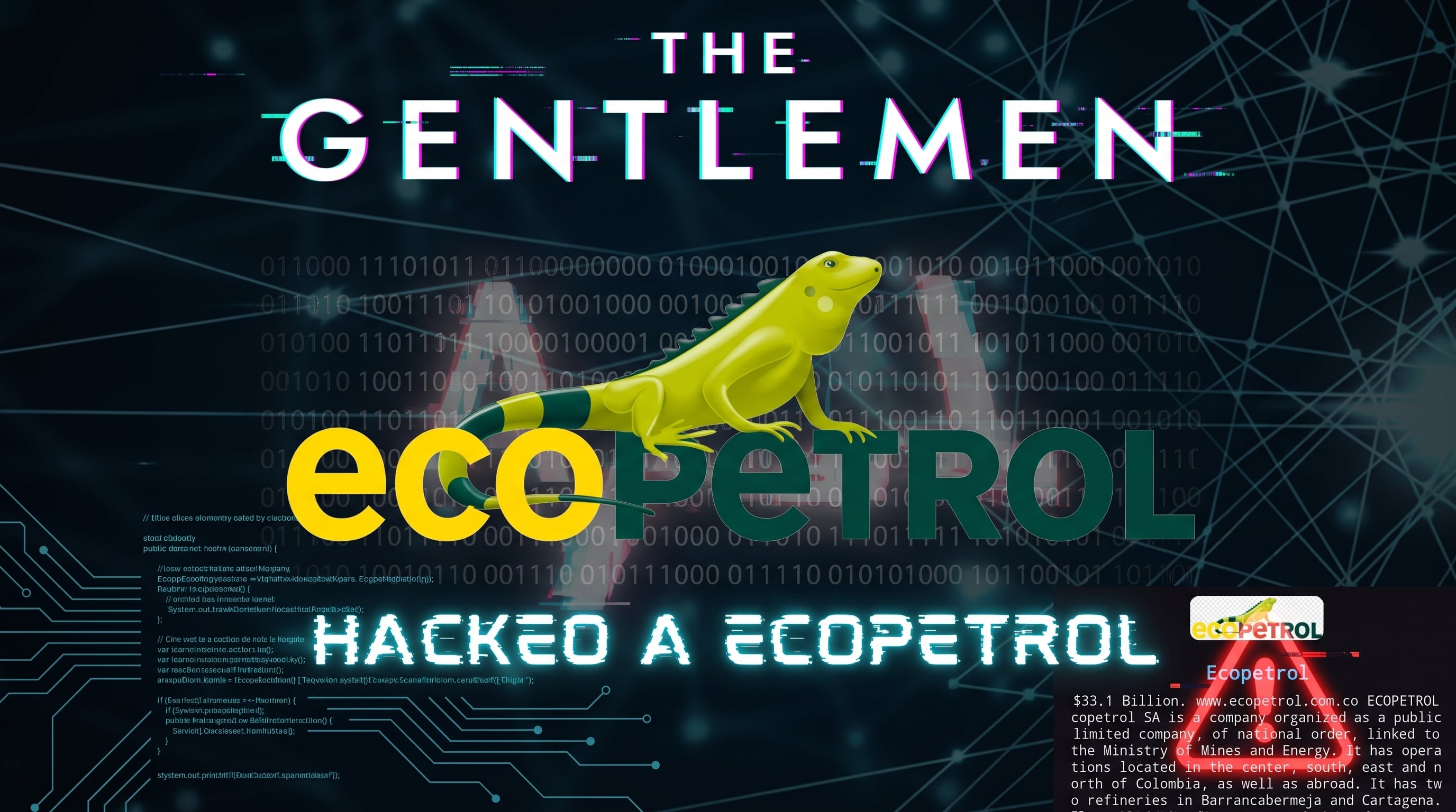 Así funciona The Gentlemen, el grupo de ‘ransomware’ que robó los datos de Ecopetrol