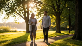 Sesión de terapia psicológica al aire libre promueve el bienestar mental - VisualesIA ScribNews