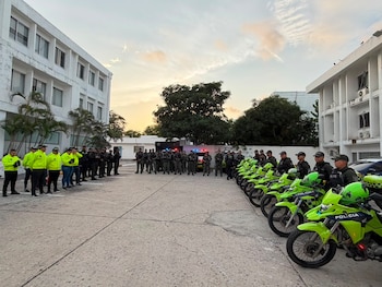Barranquilla activó un operativo especial de seguridad, movilidad y salud por la visita de Marco Rubio este 8 de septiembre - crédito @alcaldiabquilla/X