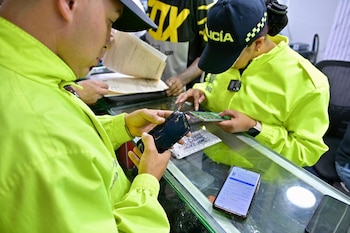 Las autoridades de Bogotá realizaron