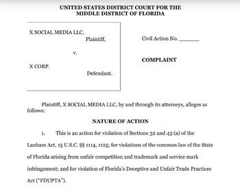 La empresa "X Social Media"