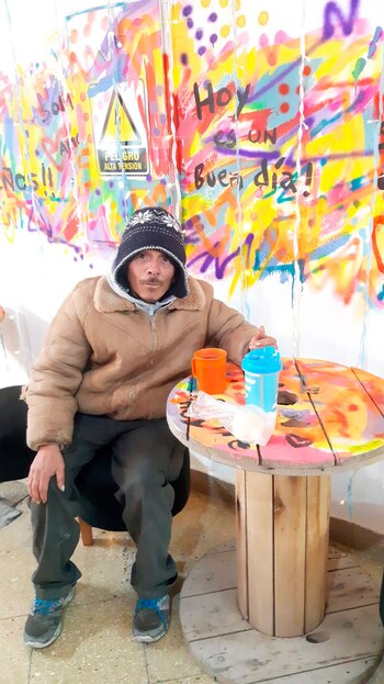 Uno de los hombres que