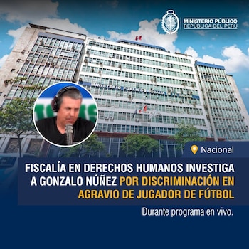Fiscalía abre investigación contra Gonzalo