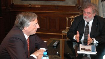 El ex presidente y el