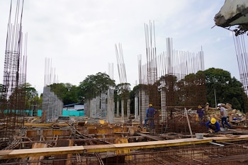 Las obras del hospital presentan grandes retraso según la Contraloría y la Personería - crédito Hospital San José del Guaviare / Facebook