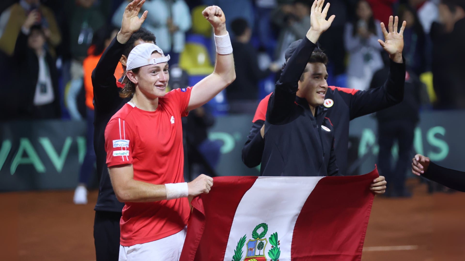 La selección peruana que buscará la hazaña en Alemania. Crédito: Copa Davis