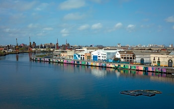 Vista del Riachuelo desde la