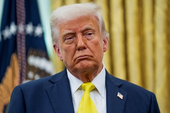 El presidente de EEUU, Donald