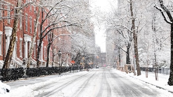 Nieve y frío extremo sorprenden al noreste de Estados Unidos y retrasan la primavera en Nueva York