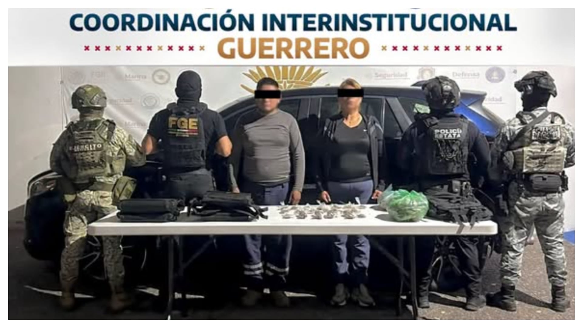 Capturan a Édgar “El 77″ e Inés de La Familia Michoacana en Guerrero tras secuestro de más de 100 personas