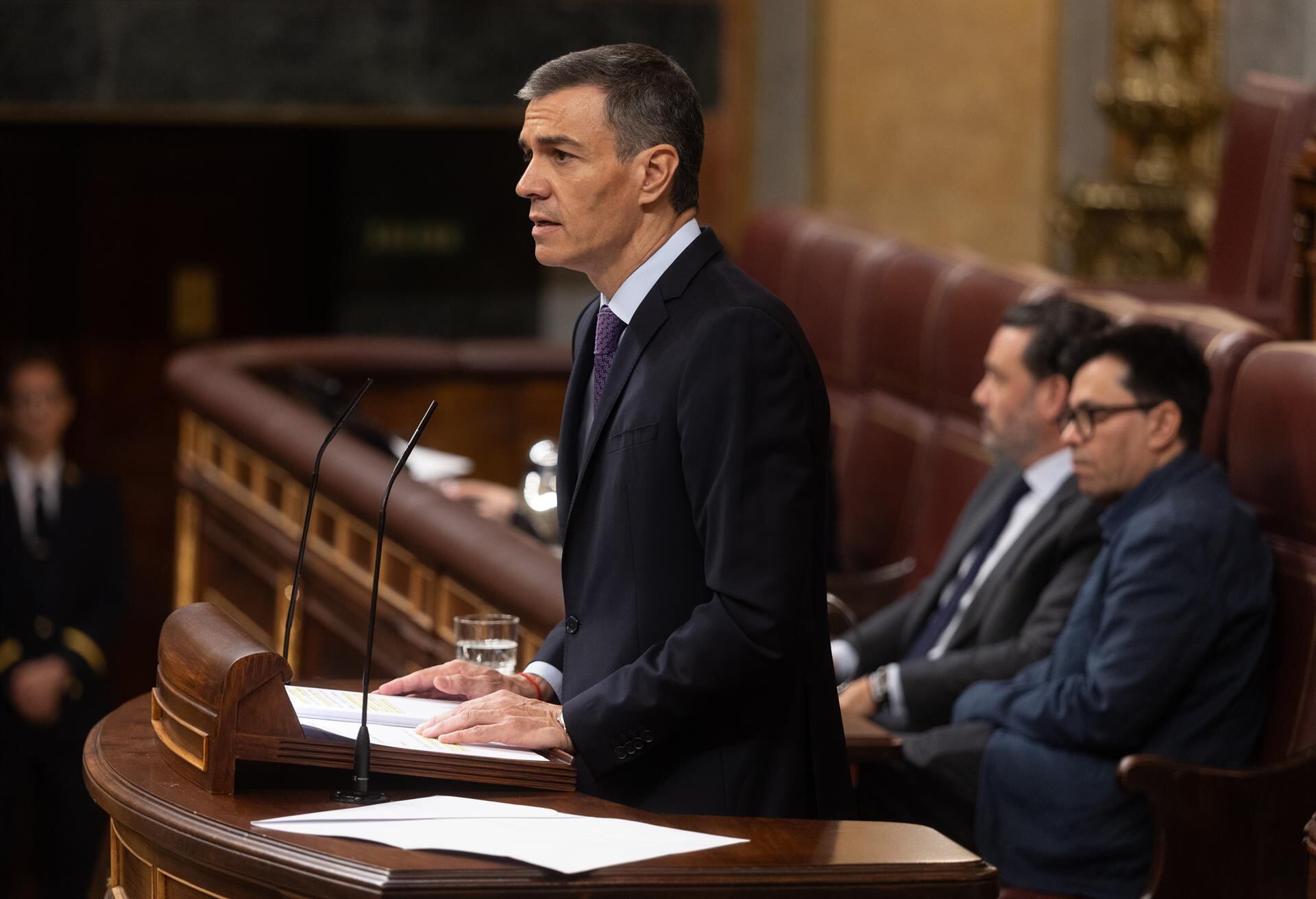 Pedro Sánchez en el Congreso de los Diputados