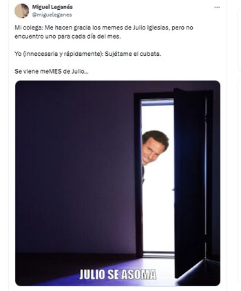 Los memes de Julio Iglesias,