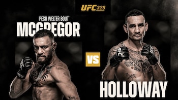 Conor McGregor vs Max Holloway 2 HOY: horarios y dónde ver el combate por la UFC 329