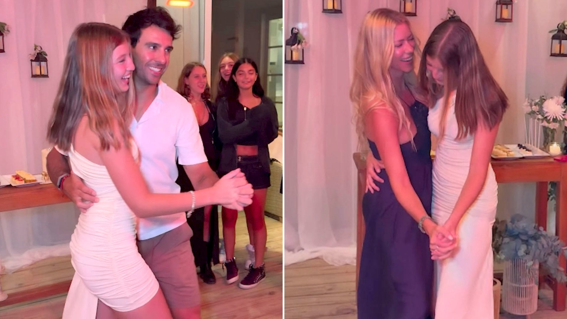 Allegra Cubero celebra sus 15 años con un despliegue de estilo y complicidad con Nicole Neumann