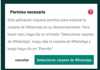 La aplicación eliminará sola la