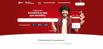 Plataforma de Págalo.pe.