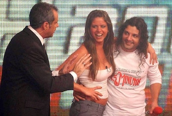 Marianela Mirra y Diego, en